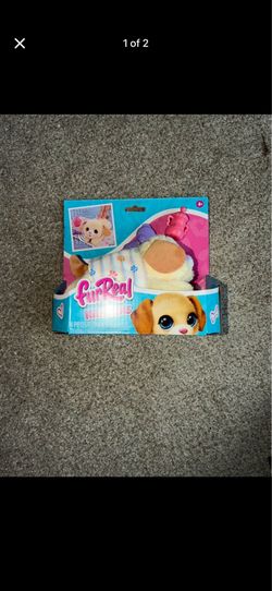 New Just Play furReal Newborn Puppy Dog Interactive Pet