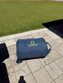Self inflating full size mattress