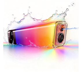 Large Colorful Electric Water Gun, LED Light Sensor Trigger, 1250ML Ultra Large Capacity, Long Battery Life 32 Minutes, Fun Outdoor Toy