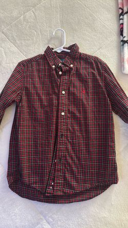 Ralph Lauren Plaid Button-Down Shirt