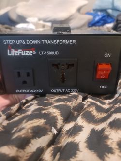 LitefuzeStep up Nd down transformer