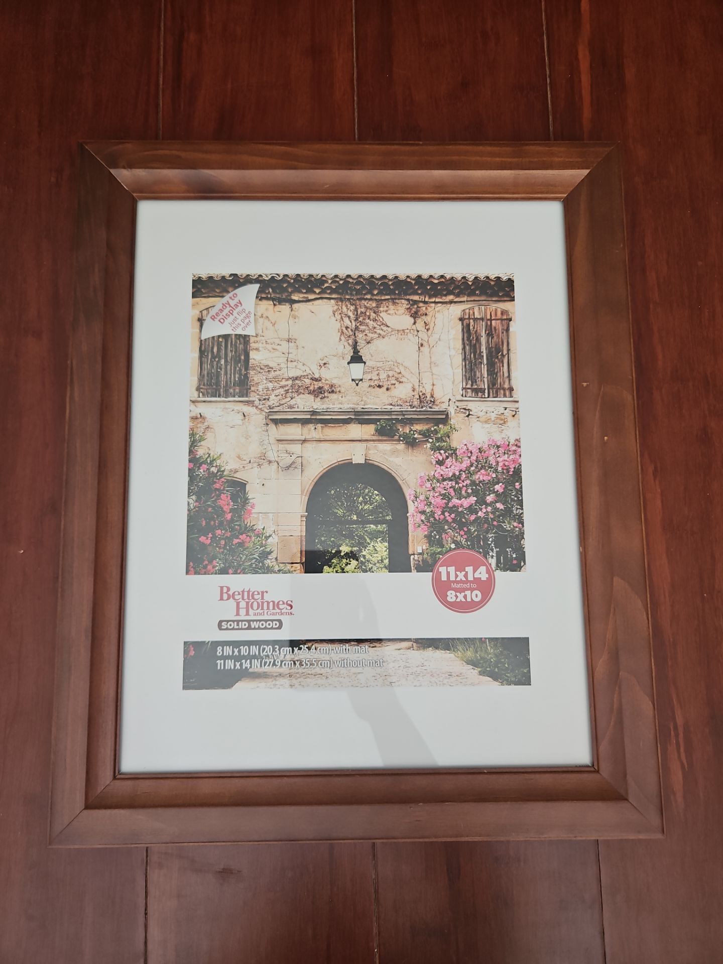 11x14 Brown Wooden Photo Frame