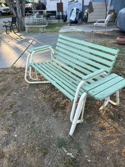 Rocking Chair Light Green