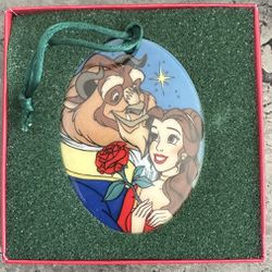 Vintage 1997 Disney Beauty And The Beast Ornament