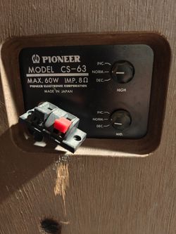 Pioneer model cs-63