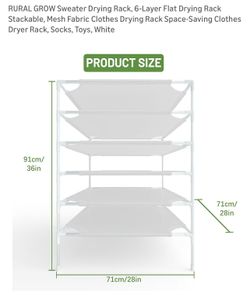 Mesh Drying Rack 6 Layer