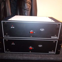 Bogen Hta 250 A Single Channel Power Amps 250 Watt Rms 8 Ohm Sound Great Both For350 Bucks