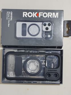 Rokform iPhone 17 Pro Max Clear Magnetic Case like new