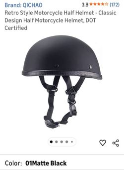 Vintage Half Helmet New