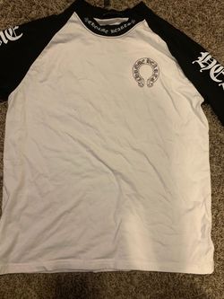 Chrome Hearts Raglan T-Shirt Black White