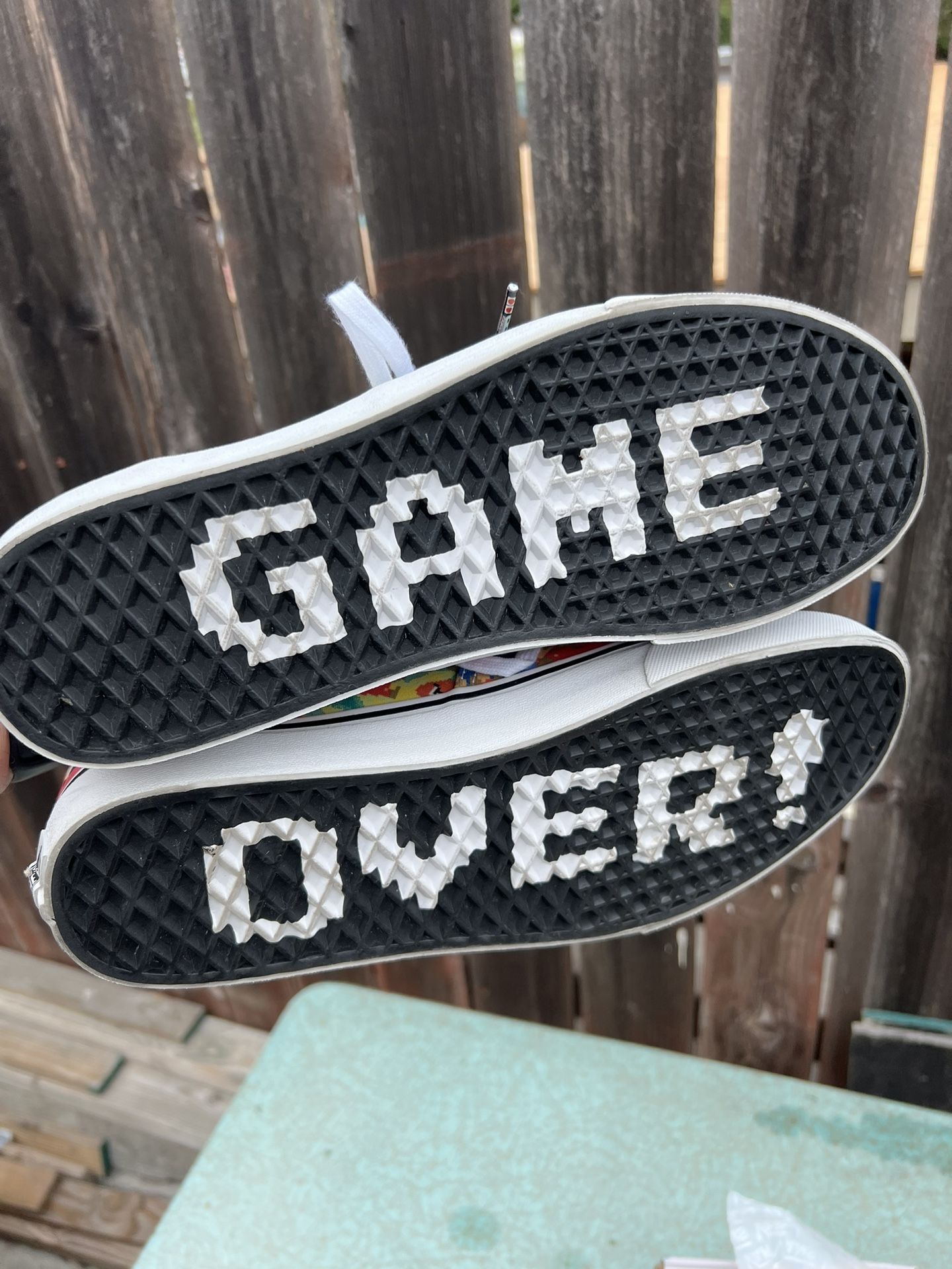 Authentic Nintendo Super Mario Vans Size 13