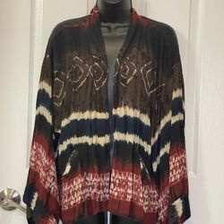 Love Kyla brand boho inspired kimono with side pockets