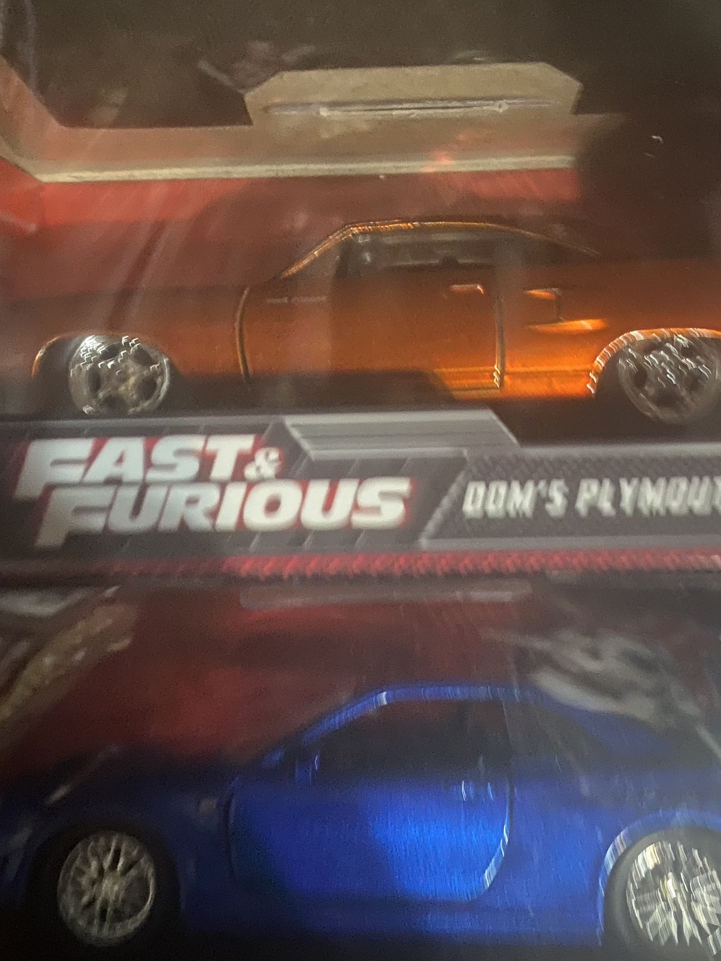Set Of (3) Fast And Furious Car Set