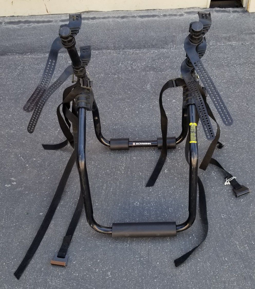 Schwinn sedan truck bike rack