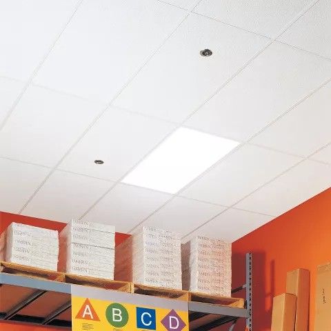 Armstrong 2906 Shasta 24"x48" Fiberglass Lay In Ceiling Tiles 96 sq.ft.