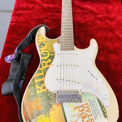 Kid Rock/ Red Stag Malibu Guitar, made by Samick Music Signature Series Greg Bennet