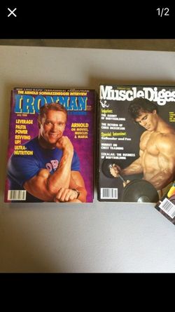 Muscle magazines
