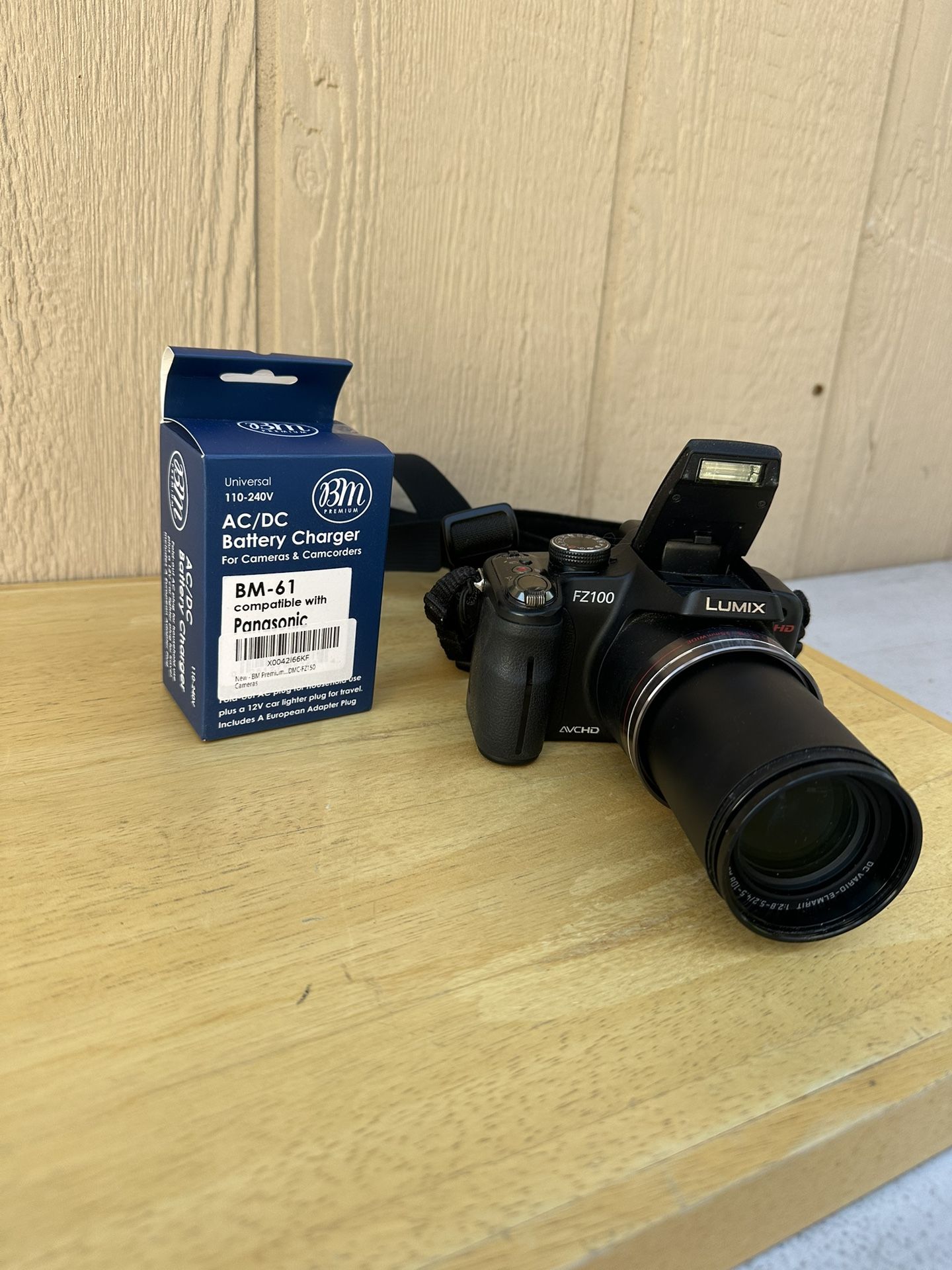 Panasonic Lumix DMC FZ100 24x Optical Zoom Digital Camera W