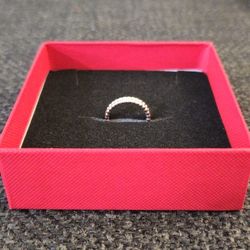 18K White Gold 2 Layer Bubble Ring