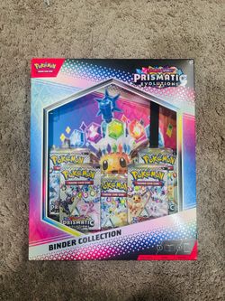 Pokemon Prismatic Evolutions Binder Collection