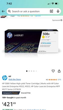 HP Laserjet Toner Cartridge