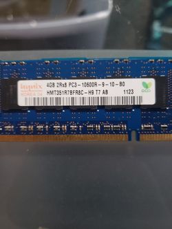 Hynix 4GB DDR3 Ram