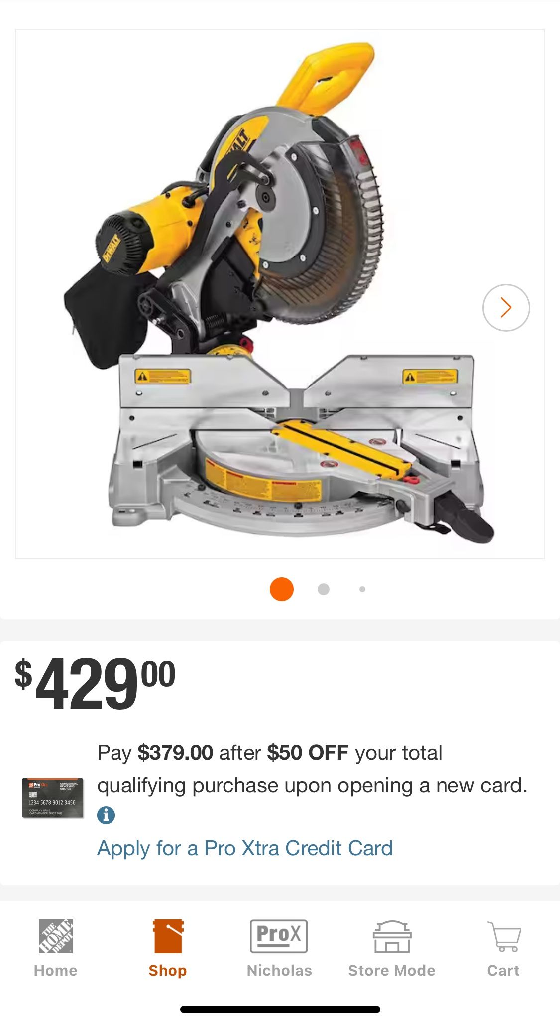 Dewalt Miter Saw