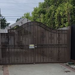 Wrought Iron Driveway Gates