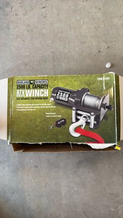 Badlands 2500lb ATV winch