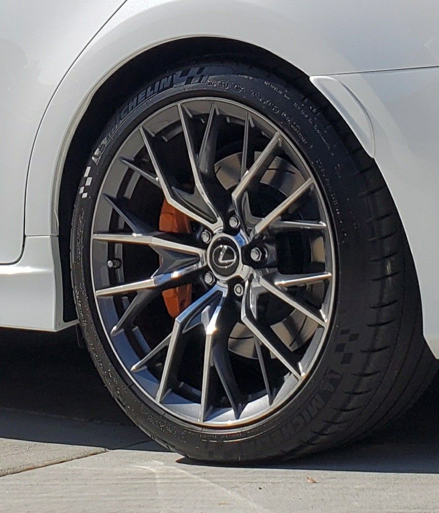 Lexus GS F OEM BBS wheels