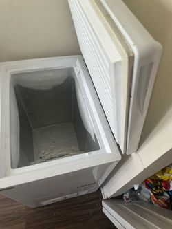 White Freezer
