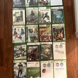 Blacksite, Just Cause 2, Far Cry 3, Star Wars Battlefront, Bad Company Battlefielf, Prince of Persia :the forgotten sands, Shaun White Skateboarding, 