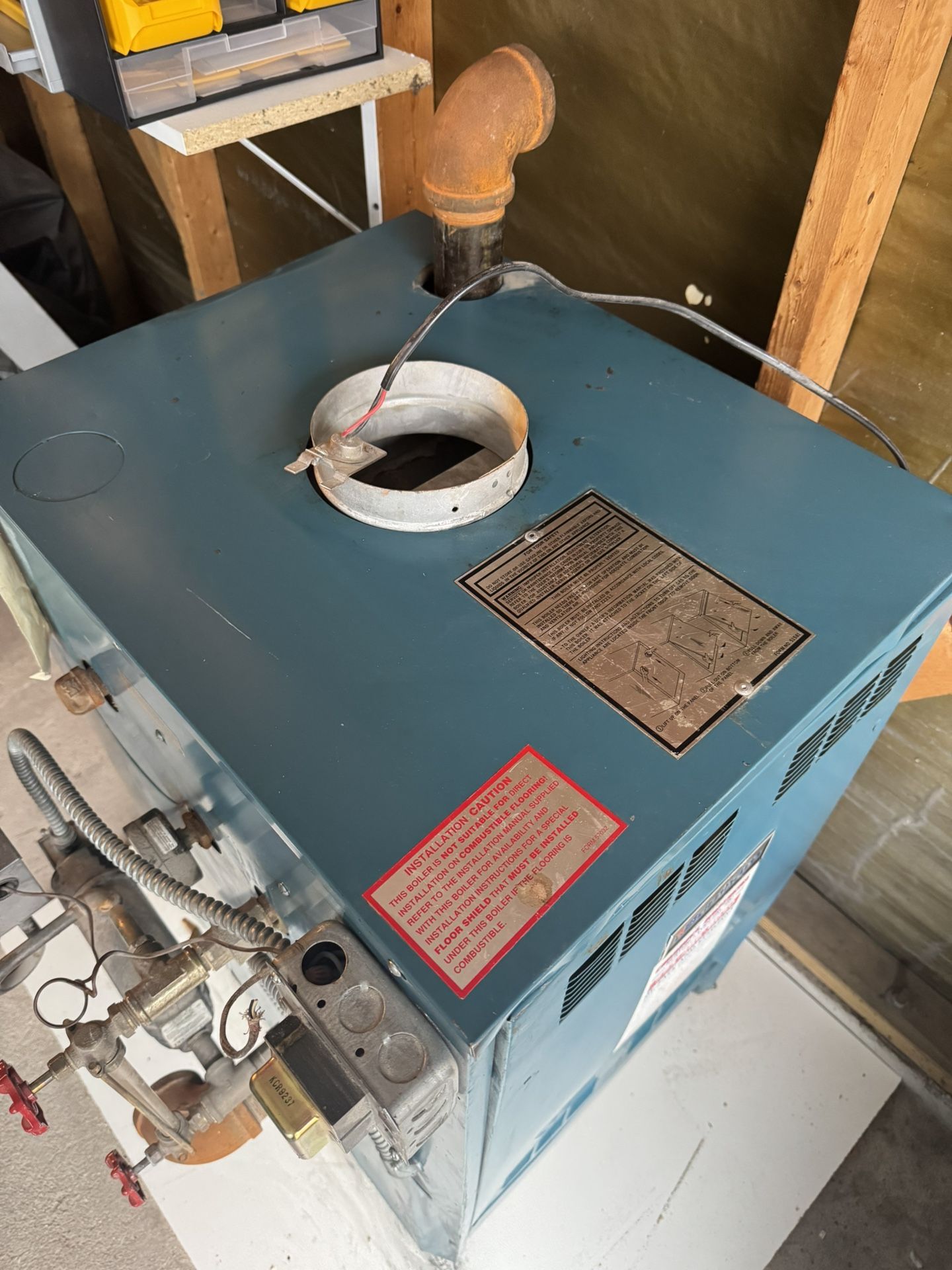 Burnham model 504B furnace -140,000 BTU
