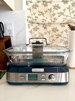 Cuisinart CookFresh Digital Glass Steamer (Model: STM-1000) - Excellent Condition!