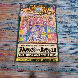 Collector Poster Of Spokane Ringling Bros