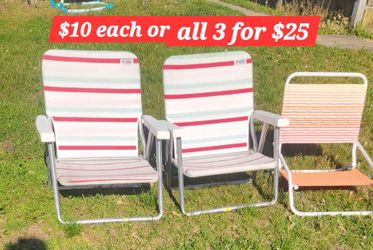 Beach chairs