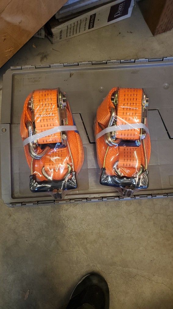 Cargo Straps with ratchets