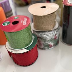 A Lot of Ribbons and Tulle and a Table Decoration