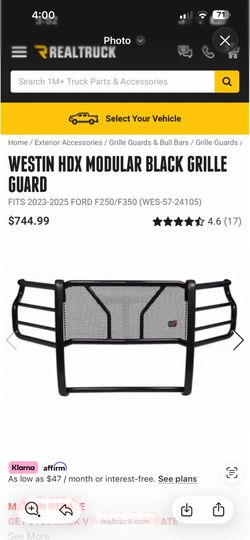Front grille