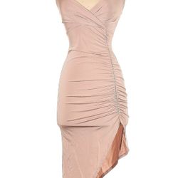 Tan Pink Cream Dress (Offer Your Price)