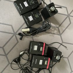 Sony Professional Wireless Microphones 400.00 Or Better Offer 