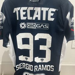 Sergio Ramos Monterrey Soccer Jersey
