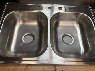 Stainless Steel Double Bowl Sink