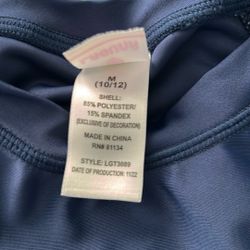 Medium, UV Protection Girls Swim Shirt.