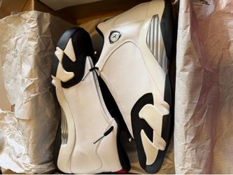 Air Jordan 14 black toe 2014