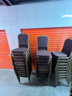 70 church chairs