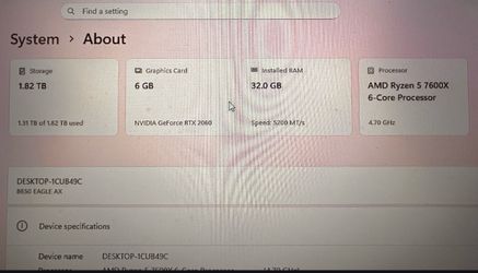 Beginner Gaming PC.