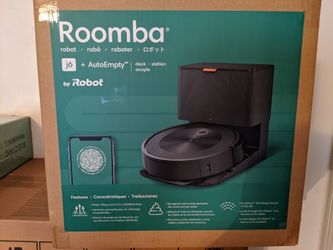 100% Factory Sealed Roomba j6+ Vac Robot + AutoEmpty Dock