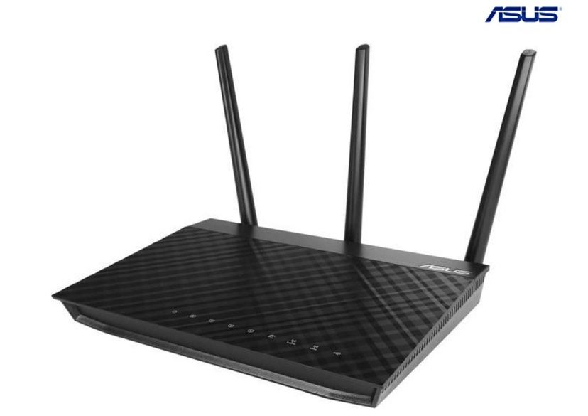 Barely Used ASUS Router - N66R Dual Band 45$