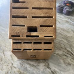 ZWILLING 20-Slot Super Hardwood Knife Storage Block 